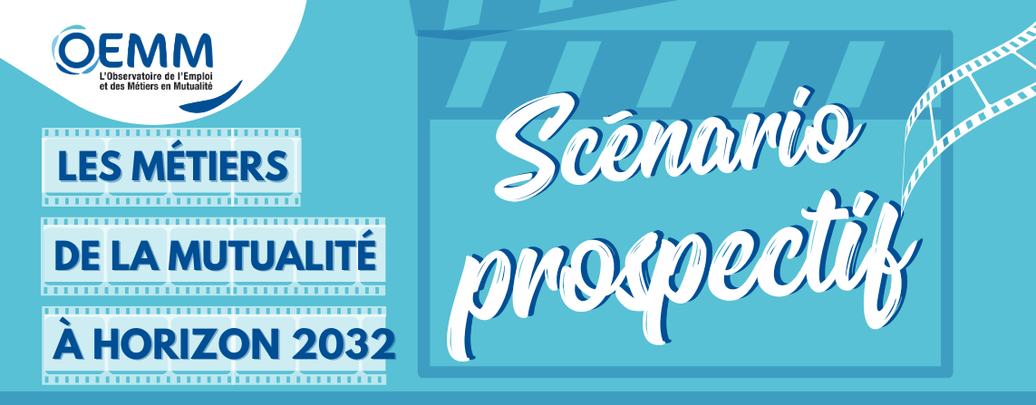 Image qui illustre la publication du scénario prospectif de référence issu de l'étude sur les métiers de la Mutualité à horizon 2032