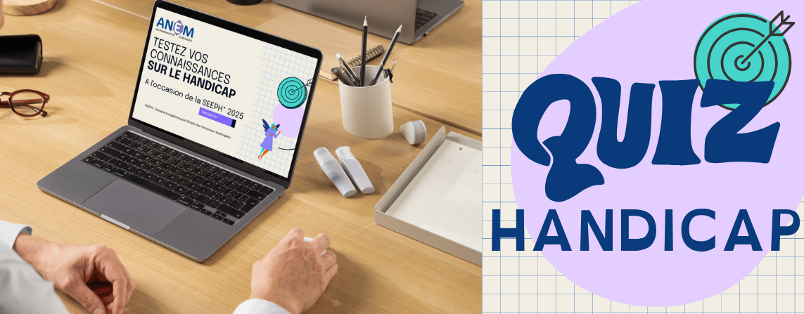 Image d'illustration pour accompagner le quiz handicap publié à l'occasion de la SEEPH 2025